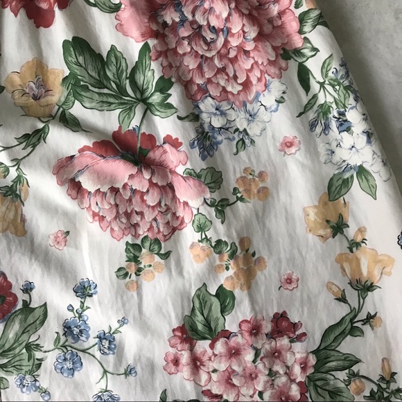 Vintage Cottagecore Floral Open Back Midi Dress 🌿 - Picture 15 of 17
